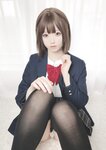 [Cosplay] Asagiriai 朝霧愛 - Uniform Selfie 制服自撮り