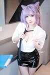 [Cosplay] Miko 酱 - Tokiharu OL 刻晴 OL