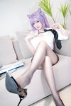 [Cosplay] Miko 酱 - Tokiharu OL 刻晴 OL