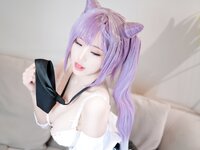 [Cosplay] Miko 酱 - Tokiharu OL 刻晴 OL