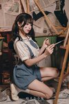 [Cosplay] 咬一口兔娘 未成名画作