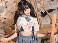 [Cosplay] 咬一口兔娘 未成名画作