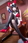 [Cosplay] Miko 酱 - Christmas Bunny 圣诞兔兔