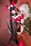 [Cosplay] Miko 酱 - Christmas Bunny 圣诞兔兔