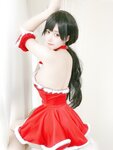 Coser@小仓千代w - No.16 - 红色圣诞礼物裙