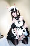 [Cosplay] Miko 酱 - Noshiro Maid (Azur Lane) 能代女仆 碧蓝航线