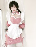 Coser@小仓千代w - No.15 - 粉色漆皮女仆