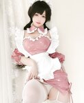 Coser@小仓千代w - No.15 - 粉色漆皮女仆