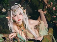[Cosplay] 咬一口兔娘 - NO.123 被遗忘的大慈树王&大摆锤 [74P1V-1.47G]