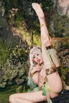 [Cosplay] 咬一口兔娘 - NO.123 被遗忘的大慈树王&大摆锤 [74P1V-1.47G]
