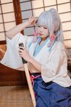 [Cosplay] Yaokoututu 咬一口兔娘ovo - Ayaka's nap 绫华的小憩