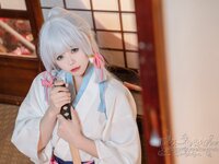 [Cosplay] Yaokoututu 咬一口兔娘ovo - Ayaka's nap 绫华的小憩