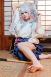 [Cosplay] Yaokoututu 咬一口兔娘ovo - Ayaka's nap 绫华的小憩