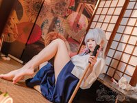 [Cosplay] Yaokoututu 咬一口兔娘ovo - Ayaka's nap 绫华的小憩