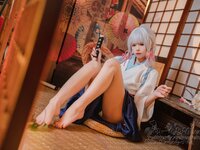 [Cosplay] Yaokoututu 咬一口兔娘ovo - Ayaka's nap 绫华的小憩