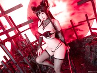 [Cosplay] 皮皮奶可可爱了啦 魅魔1