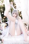 [Cosplay] 疯猫ss 纯白绒绒兔