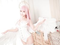 [Cosplay] Chun Momo 蠢沫沫 - Momo True Love, Version Light Angel 沫沫真爱版 光天使