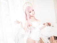 [Cosplay] Chun Momo 蠢沫沫 - Momo True Love, Version Light Angel 沫沫真爱版 光天使