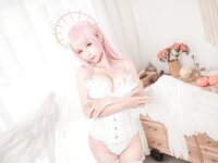 [Cosplay] Chun Momo 蠢沫沫 - Momo True Love, Version Light Angel 沫沫真爱版 光天使