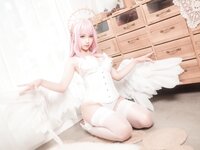 [Cosplay] Chun Momo 蠢沫沫 - Momo True Love, Version Light Angel 沫沫真爱版 光天使
