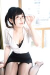 [Cosplay] 糖果果candy 室内OL