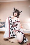 [Cosplay] 啊日日 Ganlory 和风乳牛