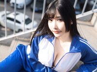 [Cosplay] 糖果果candy 户外校服