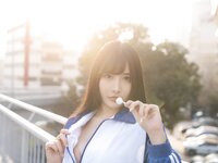 [Cosplay] 糖果果candy 户外校服