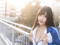 [Cosplay] 糖果果candy 户外校服