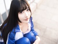 [Cosplay] 糖果果candy 户外校服