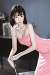 [Cosplay] 许岚 粉色长裙
