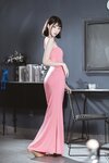 [Cosplay] 许岚 粉色长裙