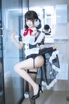 [Cosplay] 羽天shine 黑色女仆