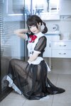 [Cosplay] 羽天shine 黑色女仆
