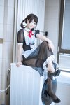 [Cosplay] 羽天shine 黑色女仆