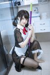[Cosplay] 羽天shine 黑色女仆