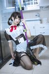 [Cosplay] 羽天shine 黑色女仆