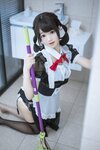 [Cosplay] 羽天shine 黑色女仆