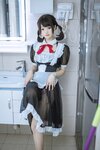 [Cosplay] 羽天shine 黑色女仆