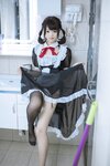 [Cosplay] 羽天shine 黑色女仆