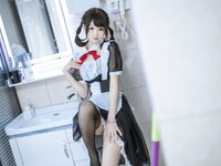 [Cosplay] 羽天shine 黑色女仆