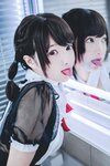 [Cosplay] 羽天shine 黑色女仆