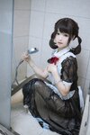 [Cosplay] 羽天shine 黑色女仆