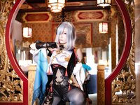 [Cosplay][my suite] Atsuki あつき - Shenhe & Ganyu (Genshin Impact)