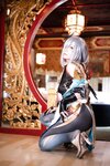 [Cosplay][my suite] Atsuki あつき - Shenhe & Ganyu (Genshin Impact)
