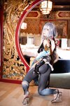 [Cosplay][my suite] Atsuki あつき - Shenhe & Ganyu (Genshin Impact)