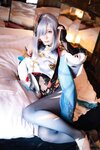 [Cosplay][my suite] Atsuki あつき - Shenhe & Ganyu (Genshin Impact)