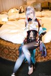 [Cosplay][my suite] Atsuki あつき - Shenhe & Ganyu (Genshin Impact)