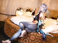 [Cosplay][my suite] Atsuki あつき - Shenhe & Ganyu (Genshin Impact)